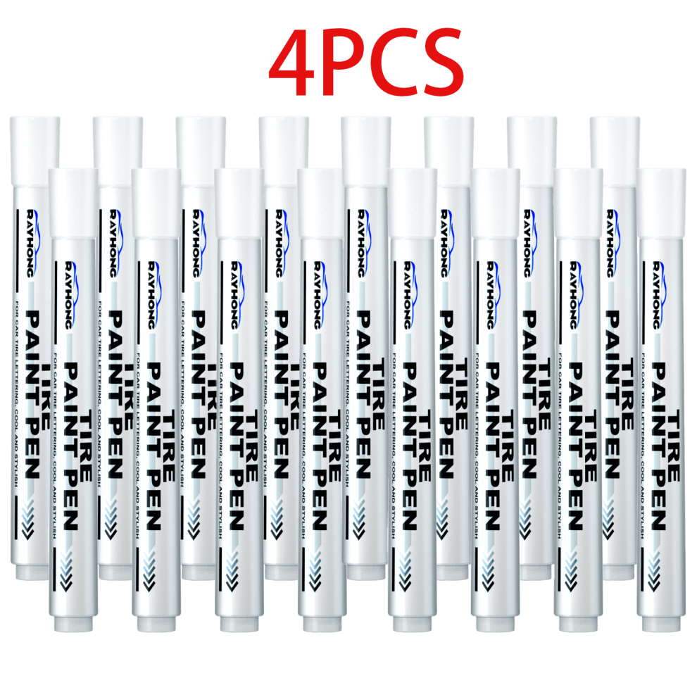 Car Tire Marker Pen,High-Visibility Color Touch-Up For Tire Letters, Custom Designs & Sidewall Decoration, Waterproof & Durable 9365509569641