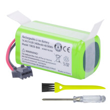 Robot Vacuum Replacement Battery 3400mAh 14.4V Liion for Eufy RoboVac 11 Series Ecovacs N79 Tesvor X500