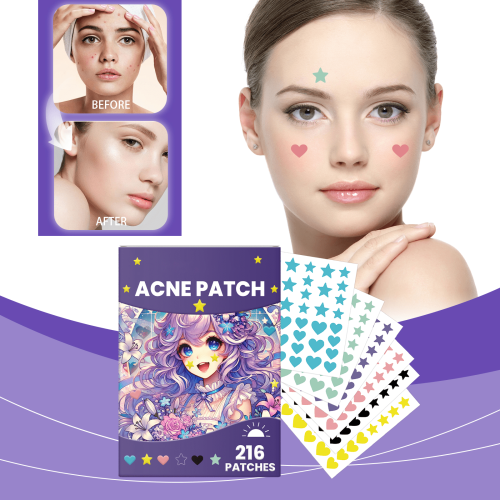Acne Patch Hydrocolloid Blemish Cover Star Love Shape 2
