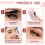 Heated Eyelash Curler,Upgraded 3-speed temperature-controlled LCD display 6