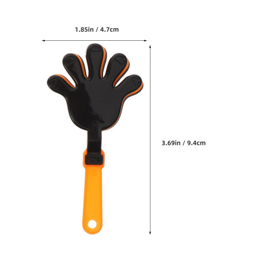 Plastic Hand Clappers Multi Color for Party Reusable Cheer Props 10Pcs 1