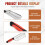 Multifunctional Vegetable Cutter, Stainless Steel Cabbage Slicer Shredder 3