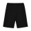 Dame Capri-shorts i hør med papirpose, sort L 6