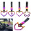 Heart Shaped Car Tow Strap with Dual Function Handle,  Visibility Rear Bumper Warning Ring 3