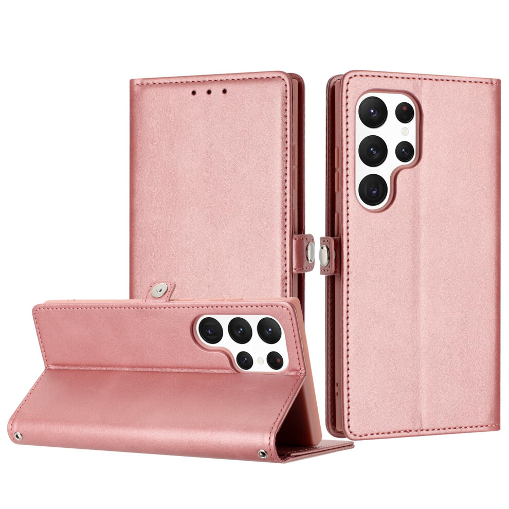 Wallet Case With Privacy Screen And Lens Protector AllâInâOne Protection For Samsung Galaxy S25 Ultra Black 9073542715887