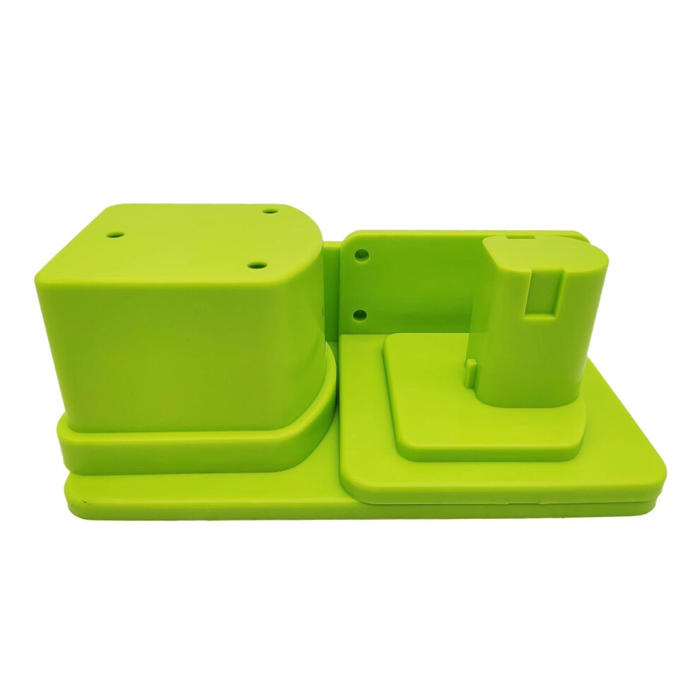 Power Tool Battery Holder Wall Mounted Organizer For 18V Ryobi Tools, Spacesaving Storage, 3 Pack 9092120198331