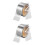 2Rolls Durable Pet Screen Tape for Window and Door Mesh Repairs Grey 2