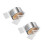 2Rolls Durable Pet Screen Tape for Window and Door Mesh Repairs Grey 5