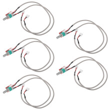 5Pcs Multi Dual Potentiometer Knob Metal Plastic Audio Preamp Module