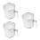 3Pcs Stainless Steel Cotton Candy Machine Fixing Rings Silver Storage 3