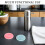 4Pcs Double Sided Silicone Bowl Suction Pads Nonslip Tableware Holder 5