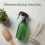 1x200ml Bouteille Mist Spray Salon Plastique Vert Durable 4