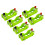 6 Pack Large Battery Holder Case for Physics Experiments, ABS Material with Stable Electrical Connection 1