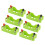 6 Pack Large Battery Holder Case for Physics Experiments, ABS Material with Stable Electrical Connection 3
