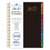12 Month Monthly Planner Notebook with Elastic Band-black 1