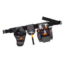 Adjustable Waist Strap Tool Waist Pack Multipocket 600D-jdian