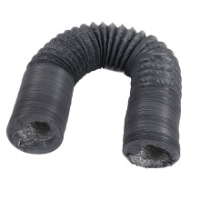 Flexible Aluminum Duct 1m with Clamp for Ventilation 6in