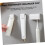 3pcs Wall Mounted Toothpaste Holder and Dispenser for Bathroom Organization Space Saver 2