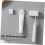 3pcs Wall Mounted Toothpaste Holder and Dispenser for Bathroom Organization Space Saver 4
