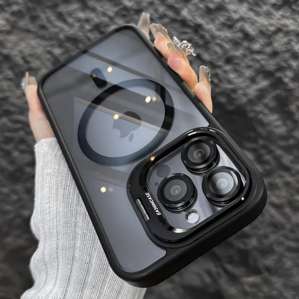Slim Shockproof Case For Iphone 16 Plus With Raised Camera Bezels And ScratchâResistant Transparent Tpu Black 9330225006282