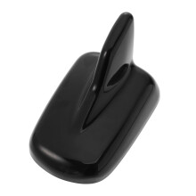 Car Shark Fin Antenna Gloss Black Carbon Fiber Pattern with Stable Signal and Easy Installation