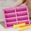 Molde rectangular de silicona para hornear de 8 cavidades, 10,5 x 8,26 x 1 pulgada. 5