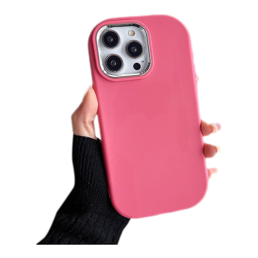 Cute Silicone Iphone Case With Electroplated Lens Protection & Shockproof Design Â Compatible With Iphone 11 Red 9365509572580