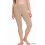 Dam Essential Basic Bomull Spandex Stretch Nedanför Knä Långa Capri Leggings 1