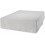 Lightweight Pleated Bed Skirt, Full, Light Grey, Solid 2