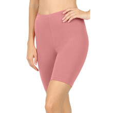 Dame & Plus bløde bomuldsstrækbare knælange leggings fitness sport biker shorts