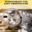 Cat Muzzle Helmet for Grooming – Transparent Astronaut 3