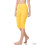 Dam Essential Basic Bomull Spandex Stretch Nedanför Knä Långa Capri Leggings 1