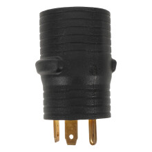 Adaptateur Convertisseur Prise Camping Rv Noir Portable Fiable