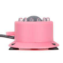 Buntes wasserdichtes Aquarien-LED-Blasenlicht, rund, EU-Stecker