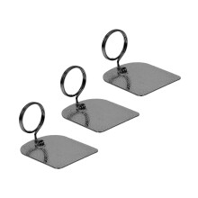 3Pcs Metal Tag Holder Clips with Quick ClipOn Design for Retail and Restaurant Displays