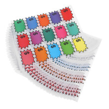 300 Blank Star Shaped  Labels Writable Adhesive Tags for Retail, Sales, Crafts and Parties