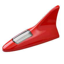 Solar Powered LED Shark Fin Antenna Warning Light for Kia Optima 20112020 Roof Decorative Accessory