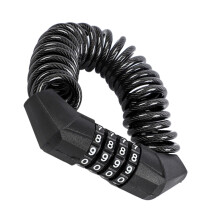 Rustproof Combination Bike Lock with Keyless Security Cable for Electric Scooters and Mountain Bikes