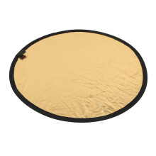 Silber-Gold 2-in-1 110 cm tragbarer runder Reflektor für Fotolicht