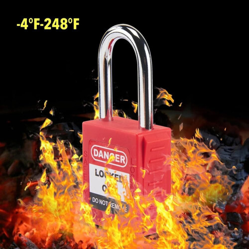 2pcs Rustproof Tag Lock with Unique Key for Outdoor and Extreme Environment Use 2
