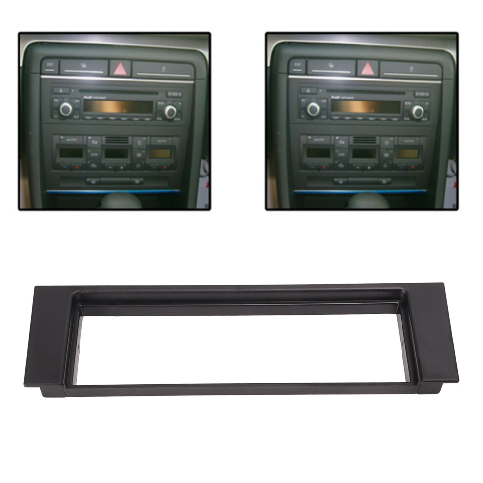 Car Stereo Fascia Panel For Audi A4 1 Din Dash Trim Durable Plastic 5091375071066