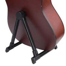 Foldable A Frame Guitar Stand for Acoustic and Classical Guitars, Universal Lightweight Design