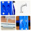 Pallet Rack Safety Pins 50Pack Galvanized Locking Pins Secure Beam Lock for Warehouse Shelving 3