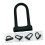 Bike U Lock with Cable, Keyless Combination U Lock for Bicycle Security, ScratchProof Sleeve 2
