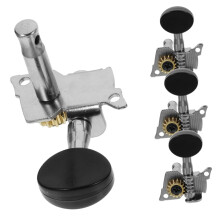 Ukulele Tuning Pegs with Secure Locking Mechanism, Vintage Style 4 String Replacement Tuners