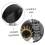 Ukulele Tuning Pegs with Secure Locking Mechanism, Vintage Style 4 String Replacement Tuners 3