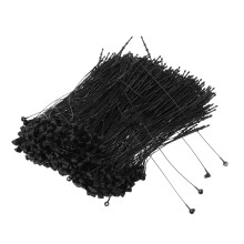 1000pcs Black PP  Tag Fasteners for Retail Clothing, Hanging Tags and Security Seals