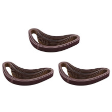 45 Pièces Séries 1X30 Pouces Aluminium Oxyde les Bandes de Ponçage à Toute Épreuve les Bandes de Ponçage Polyvalent les Courroies Abrasives pour
