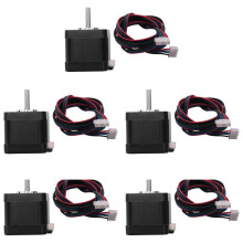 5X 3D Printer Motors, Nema 17 Stepper Motor,40Mm High Torque Bipolar Step Motor Kit, 0.46Nm Low Noise 42 2-Phrase