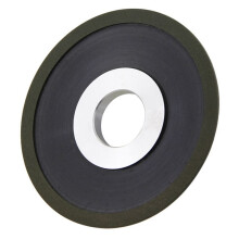 Disco de Amolar de Diamante de Carburo de Silicio y Corindón PSX, Aleación de Dientes de Sierra de Baquelita, 125 X 32 X 10 X 1 mm, Tipo 180